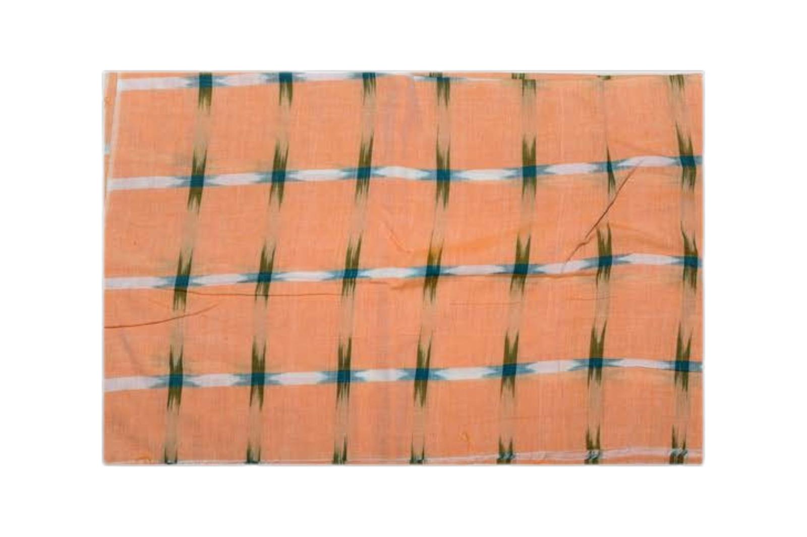 Cotton Double Ikkat Fabric