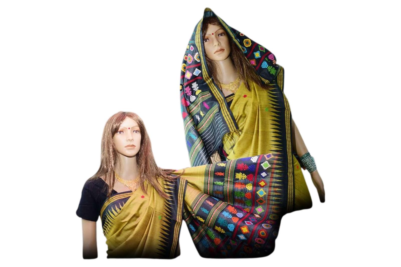 Tussar Dolabedi Saree