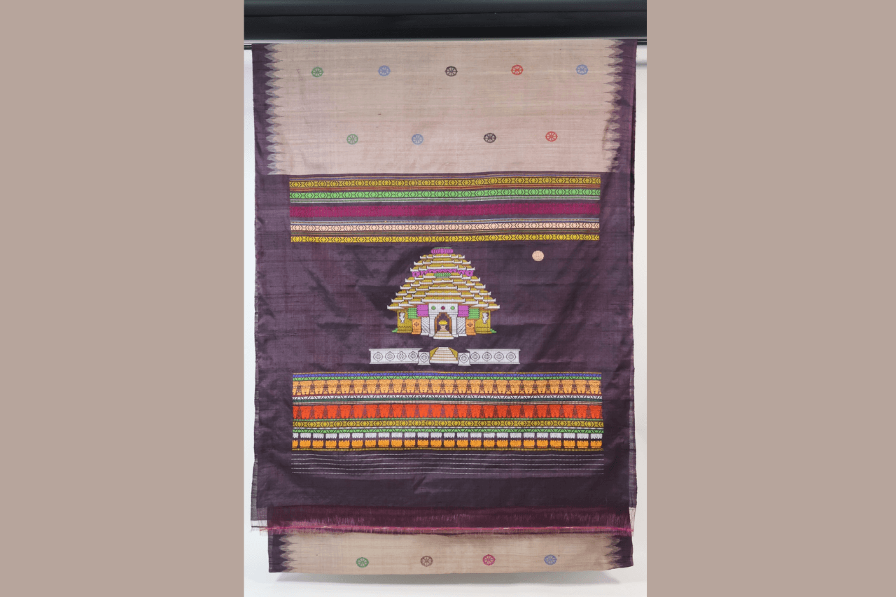 KONARK Tussar Handloom Saree