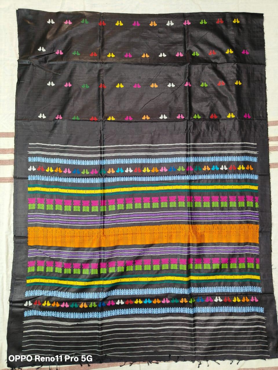 Butterfly Tussar Silk Saree