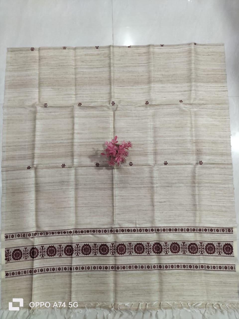 Tusser Gicha Kantia Shawl
