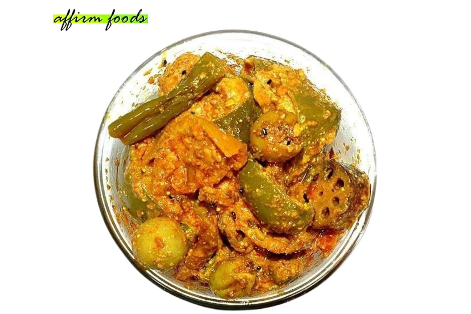 अचार मिक्स / मिक्स अचार | Achar Mix / Mix Pickle (Glass Jar)