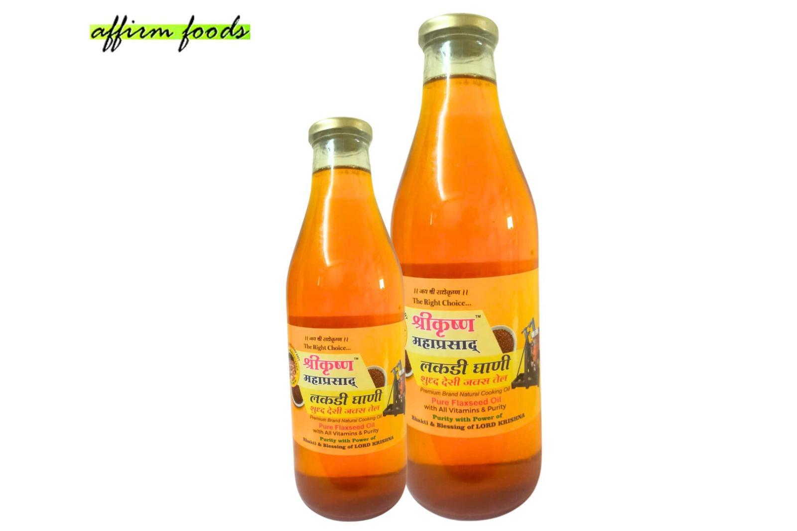 शुद्ध अलसी का तेल / Pure Flaxseed Oil