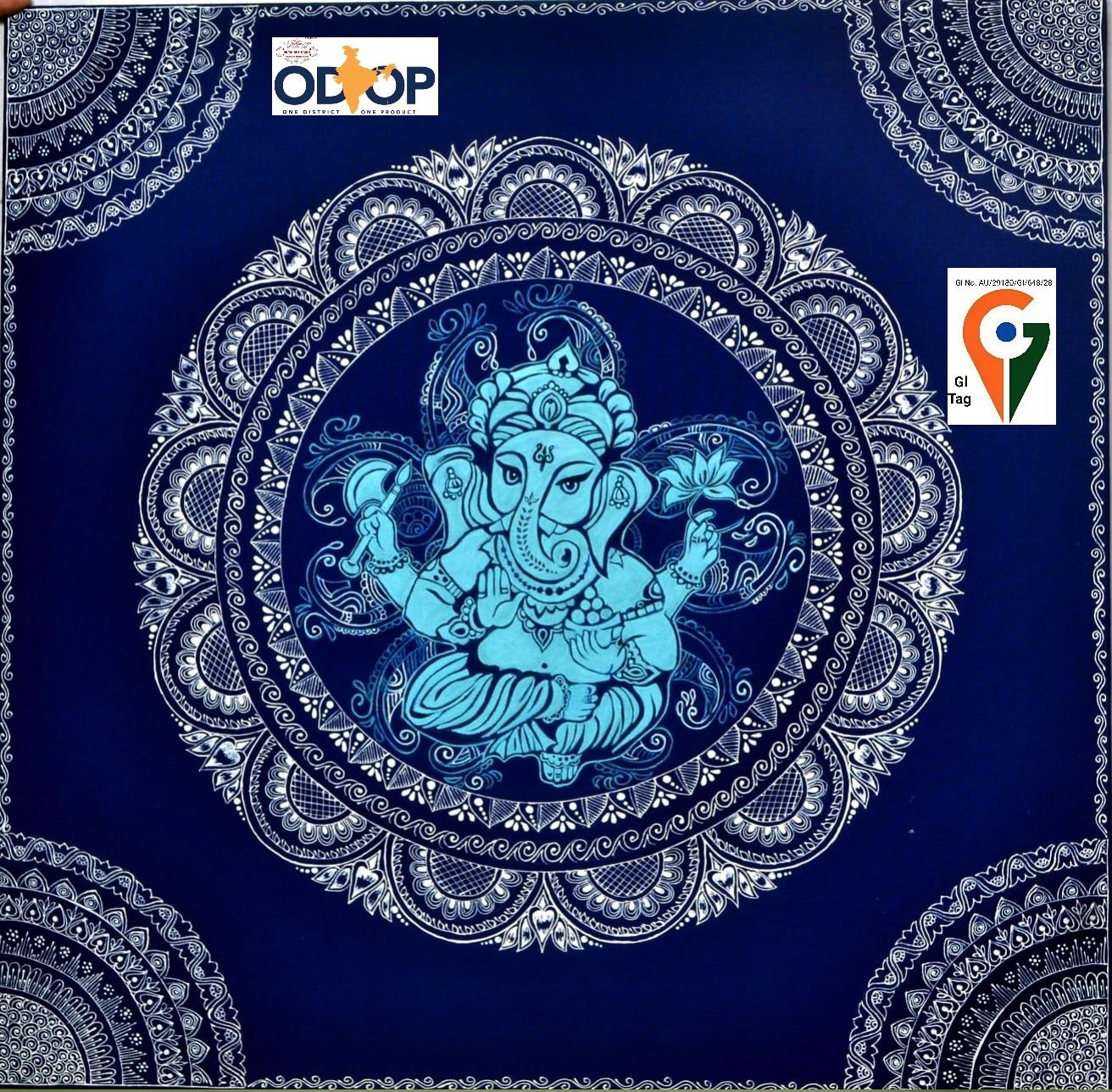 Aipanart Decoration Sri Ganesh Painting B 2424