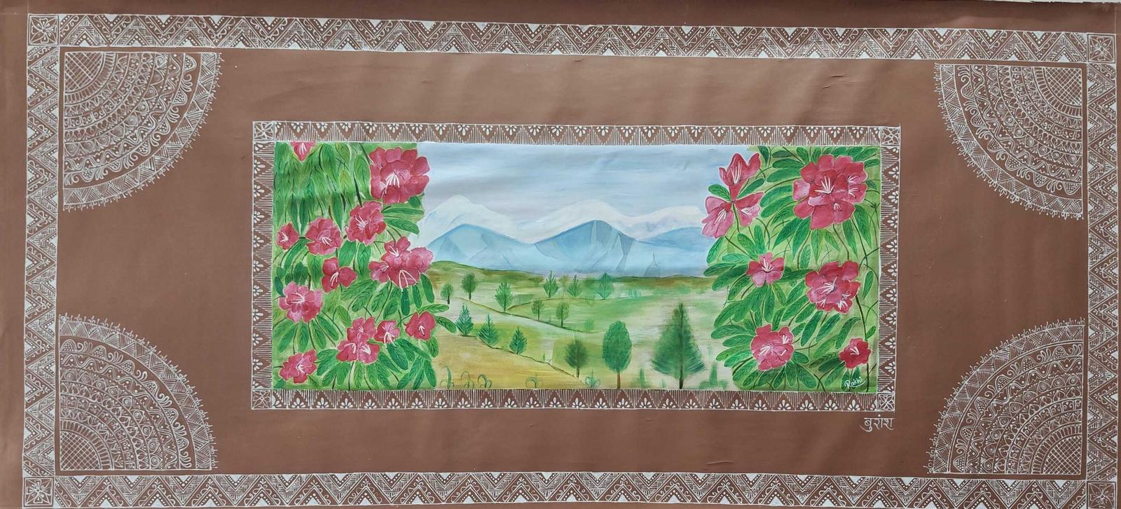 State Tree of Uttarakhand (BURANSH )  CCGMRA7236