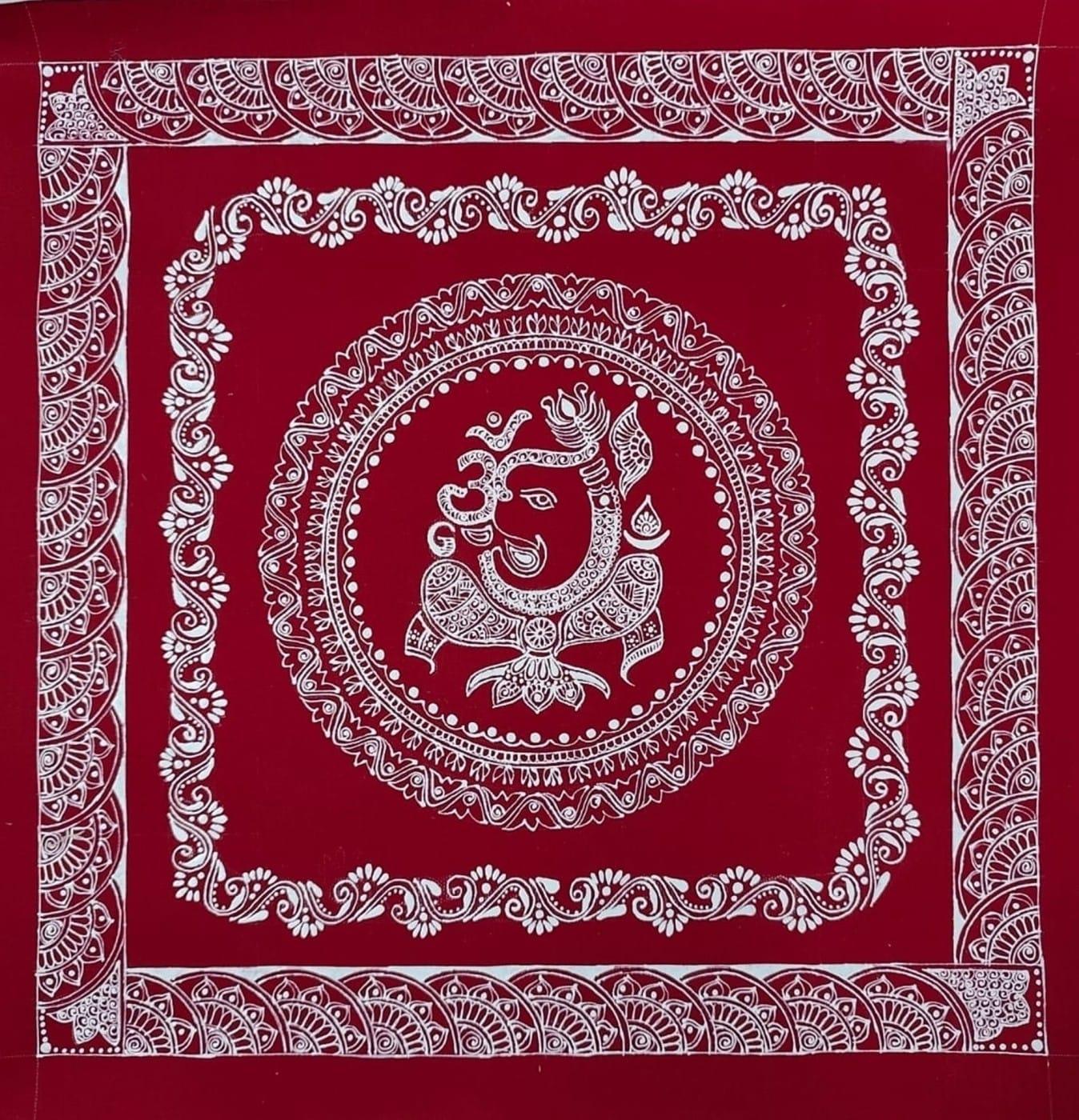 Aipanart Decorations Sri Ganesh Pith / ऐपण कला सजावट श्री गणेश पीठ 1818