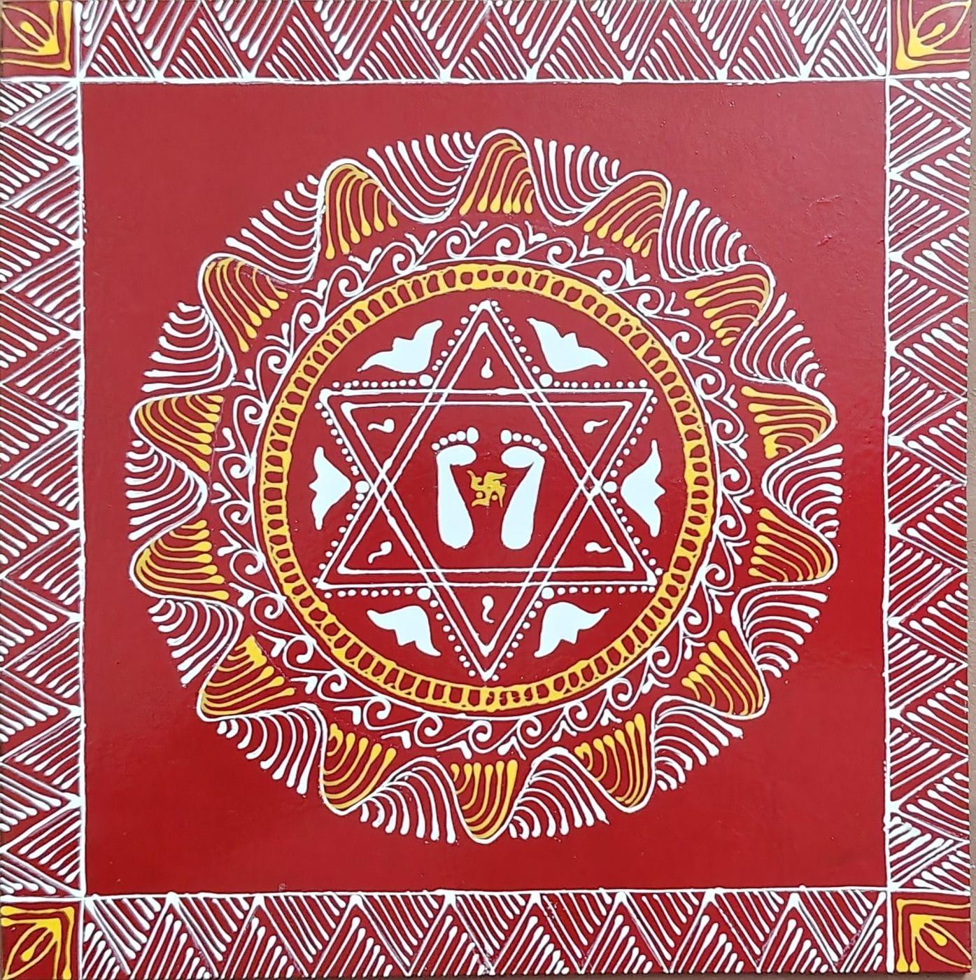 Aipanart Decoration Sri Laxmi Pith  W88