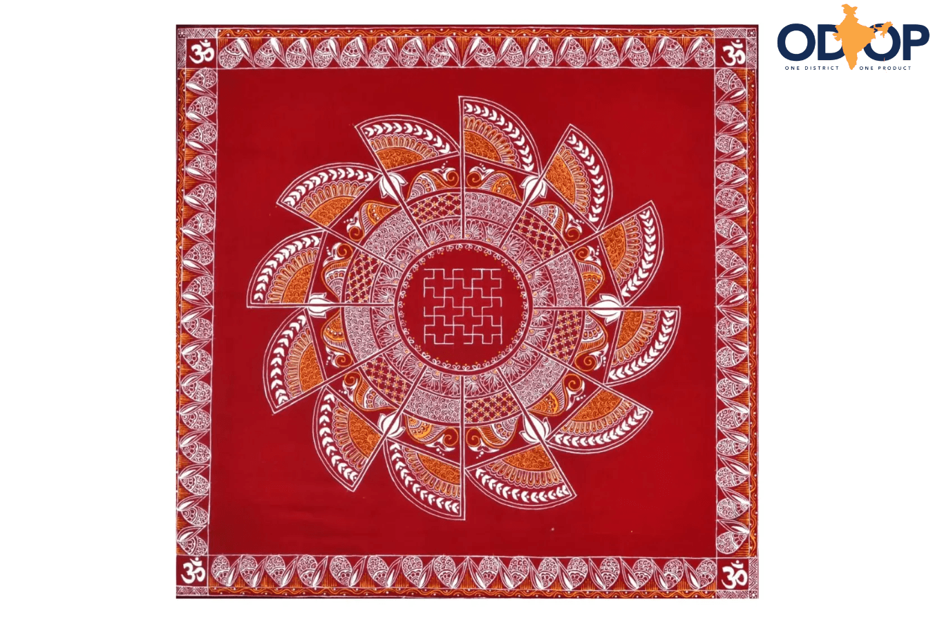 Aipanart Decorations Navadurga Pith / ऐपण कला सजावट नवदुर्गा पीठ