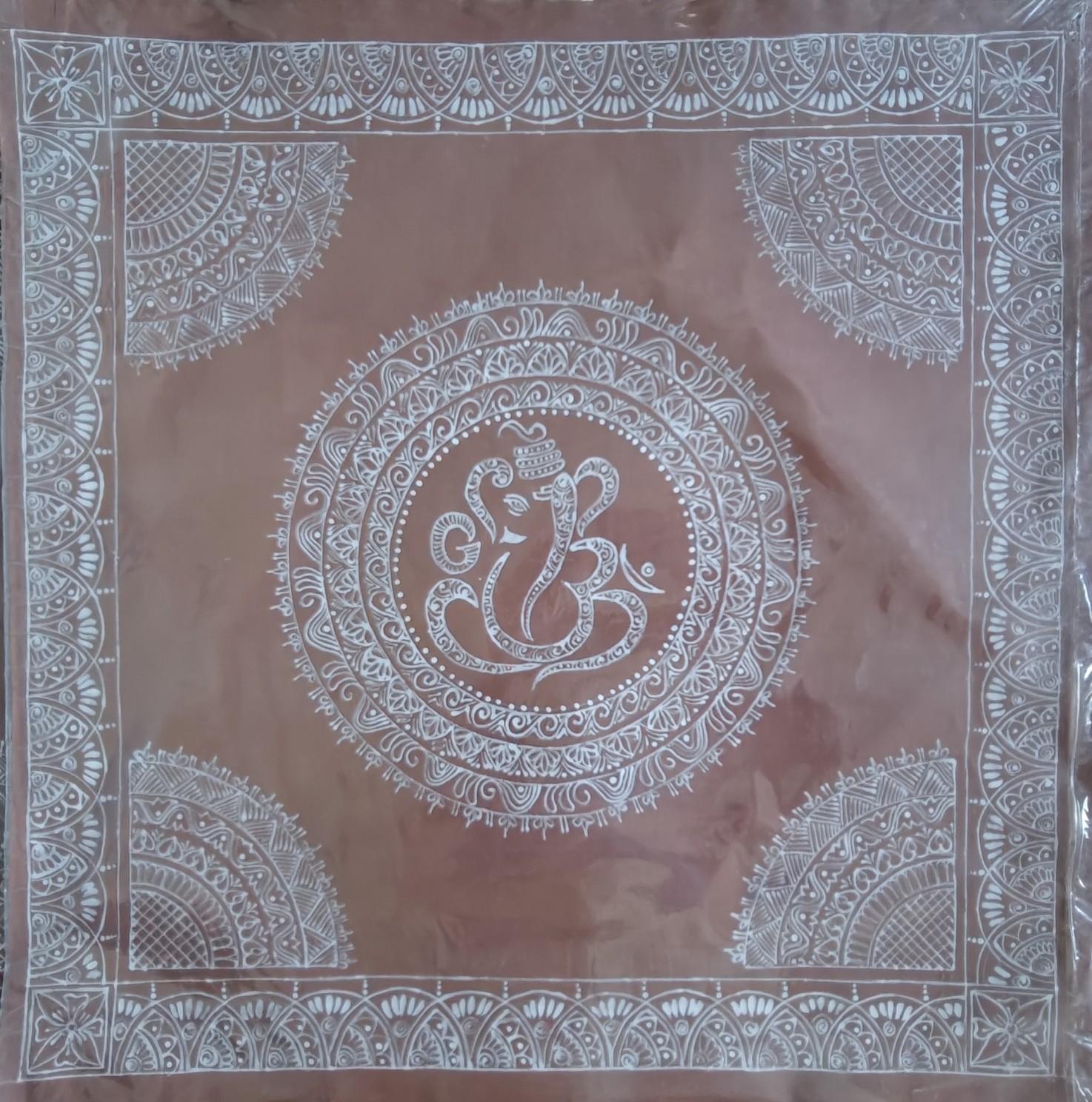 Aipanart Decoration Sri Ganesh Aipan  GMR 2424