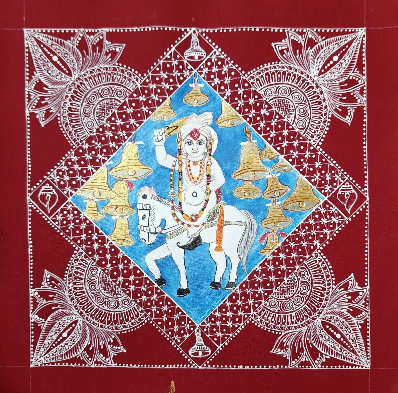 Aipanart Decoration Sri Goljyu Mahraz Painting 1212