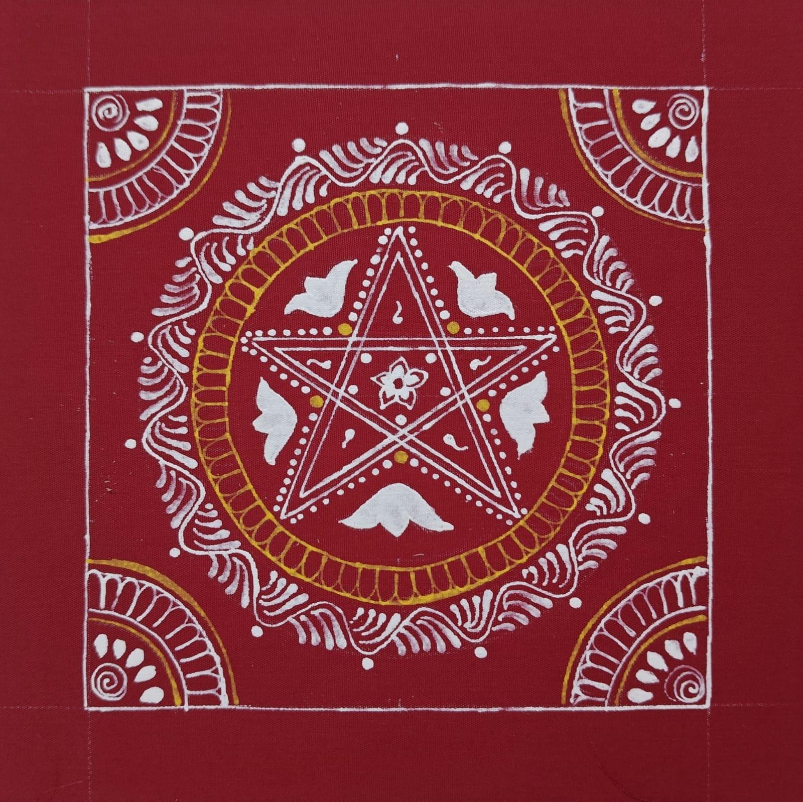 Aipanart Decoration Maa Saraswati Pith 66