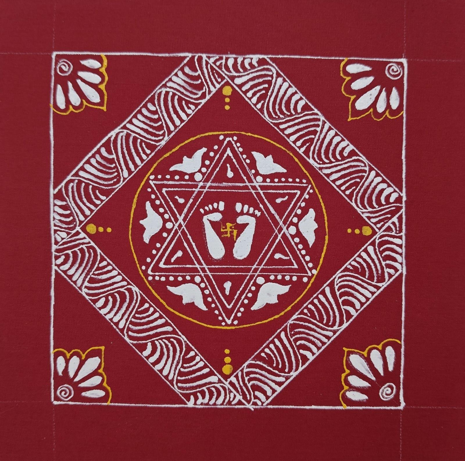 Aipanart Decoration Maa Laxmi Pith 66