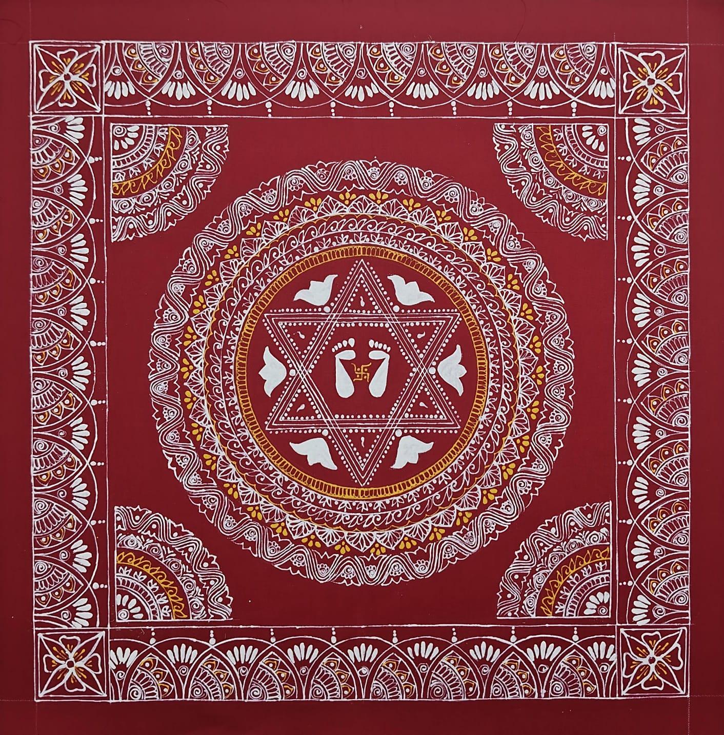 Aipanart Decoration Maa Laxmi Pith 1818