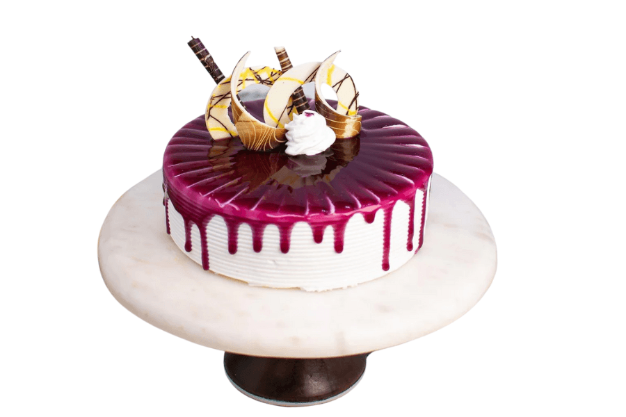 Blueberry Crush Cake