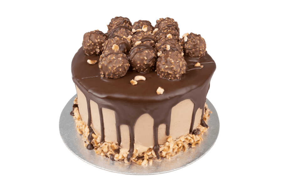 Hazelnut Truffle Cake