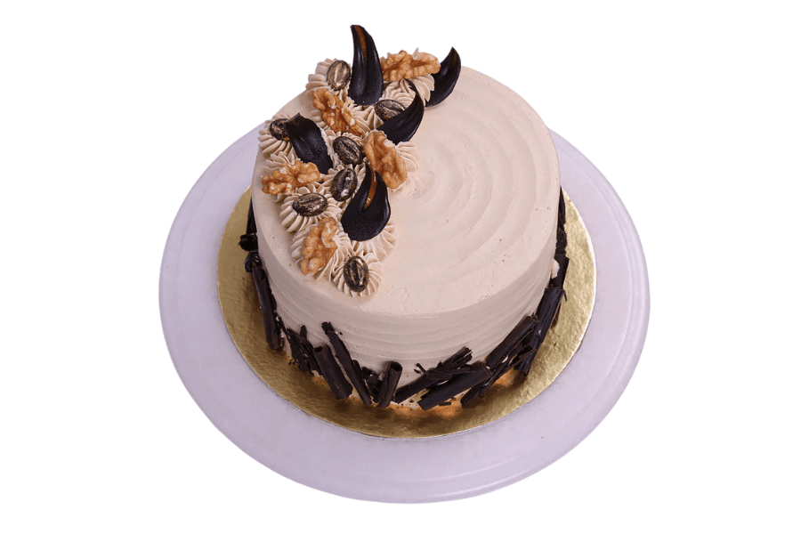 Chocolate Coffee Walnut Cake