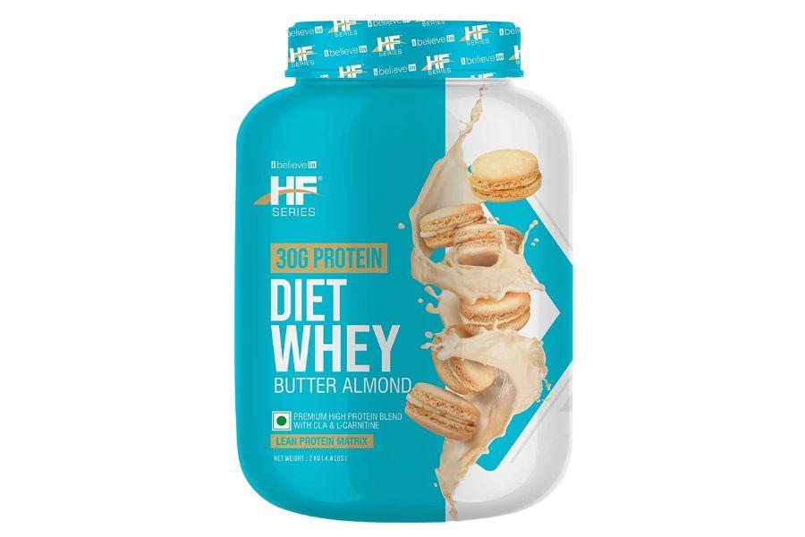 Healthfarm Diet Whey (Butter Almond) 2kg - Get Shaker Free