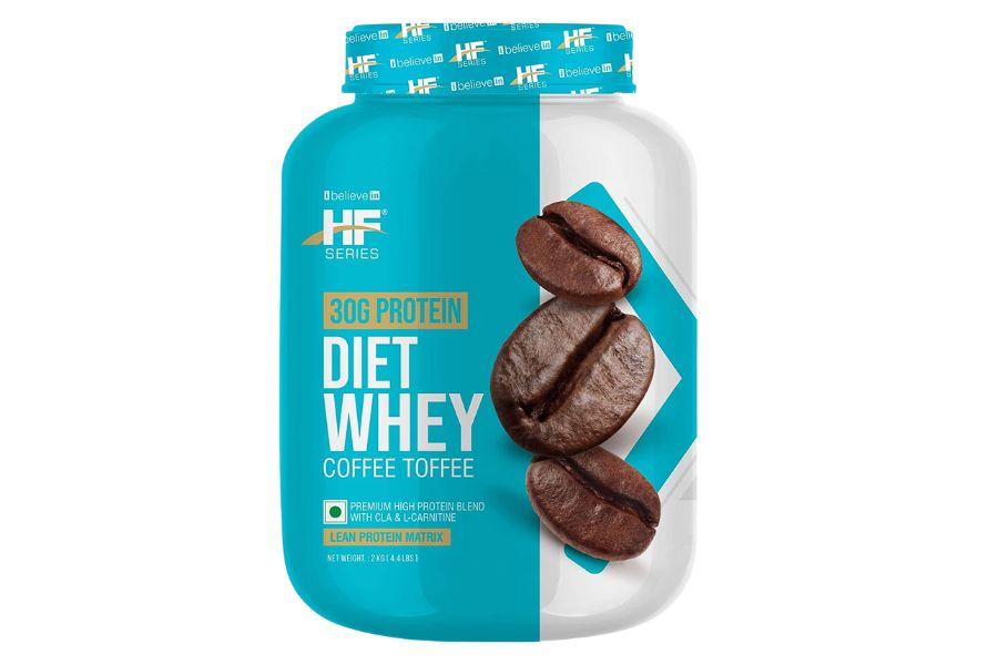 Healthfarm Diet Whey (Coffee Toffee) 2kg - Get Shaker Free