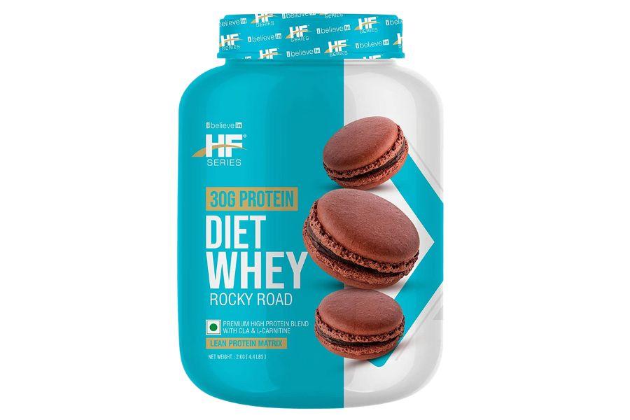 Healthfarm Diet Whey (Rocky Road) 2kg - Get Shaker Free