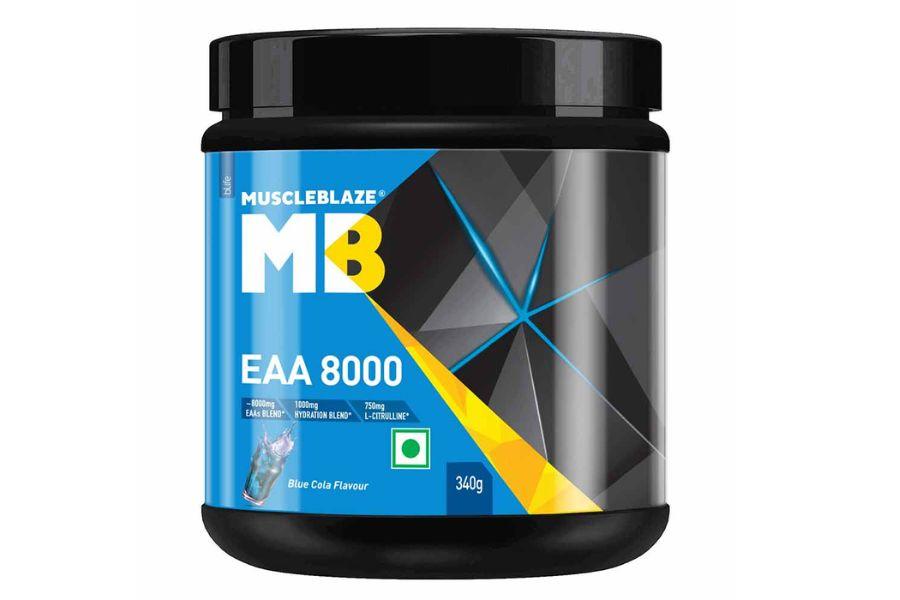 Muscle Blaze EAA 8000 (Blue Cola)- 340gm