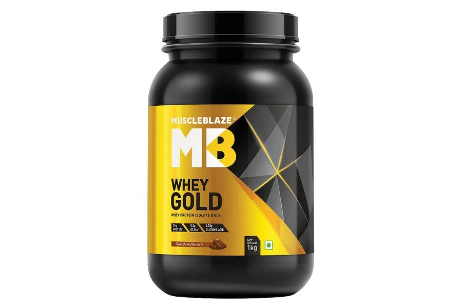 Muscle Blaze Gold Whey (Rick Milk Chocolate) 1kg