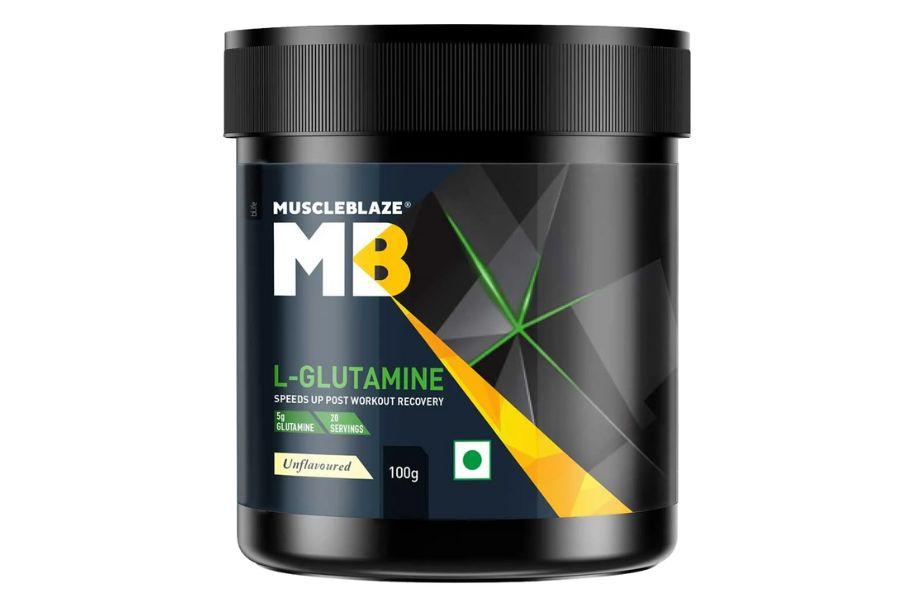 Muscle Blaze L-Glutamine (Unflavoured) - 250gm