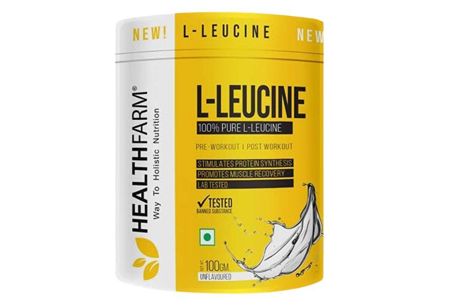 Healthfarm L Leucine  (Unflavoured) 100gm