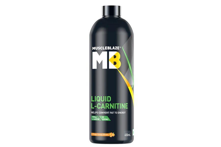 Muscle Blaze Liquid Carnitine (Tangy Orange) - 450mL