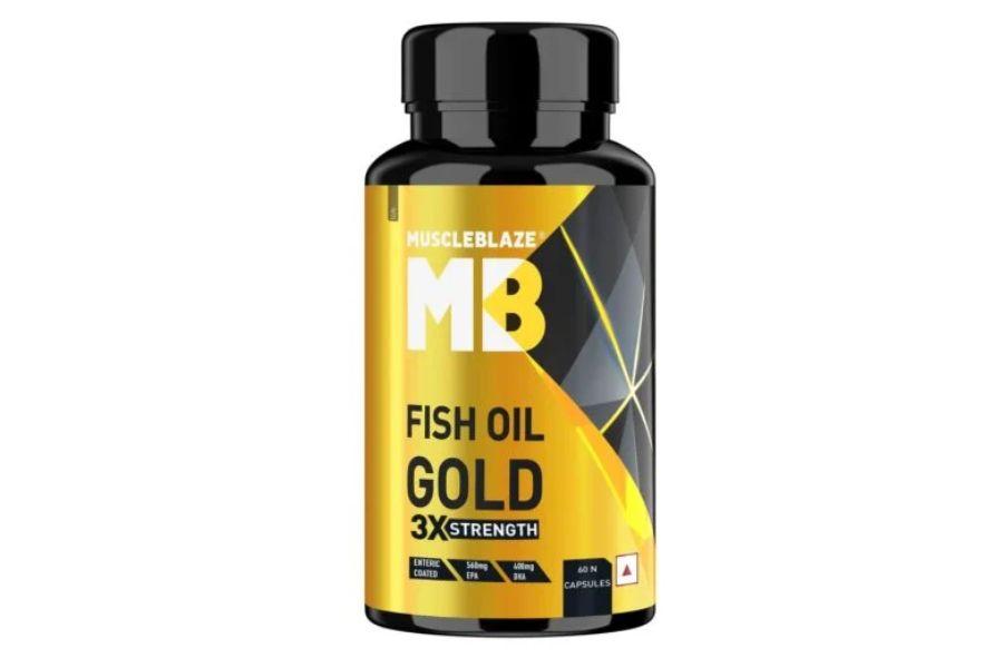 Muscle Blaze Gold Fish oil Triple Strength - 60 Caps