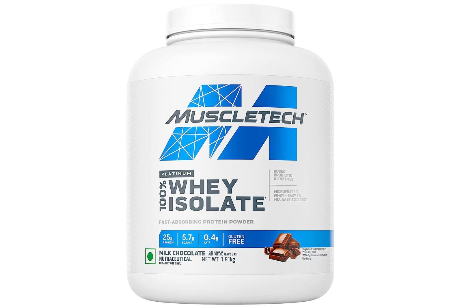 Muscletech Platinum 100% Whey Isolate Milk Chocolate