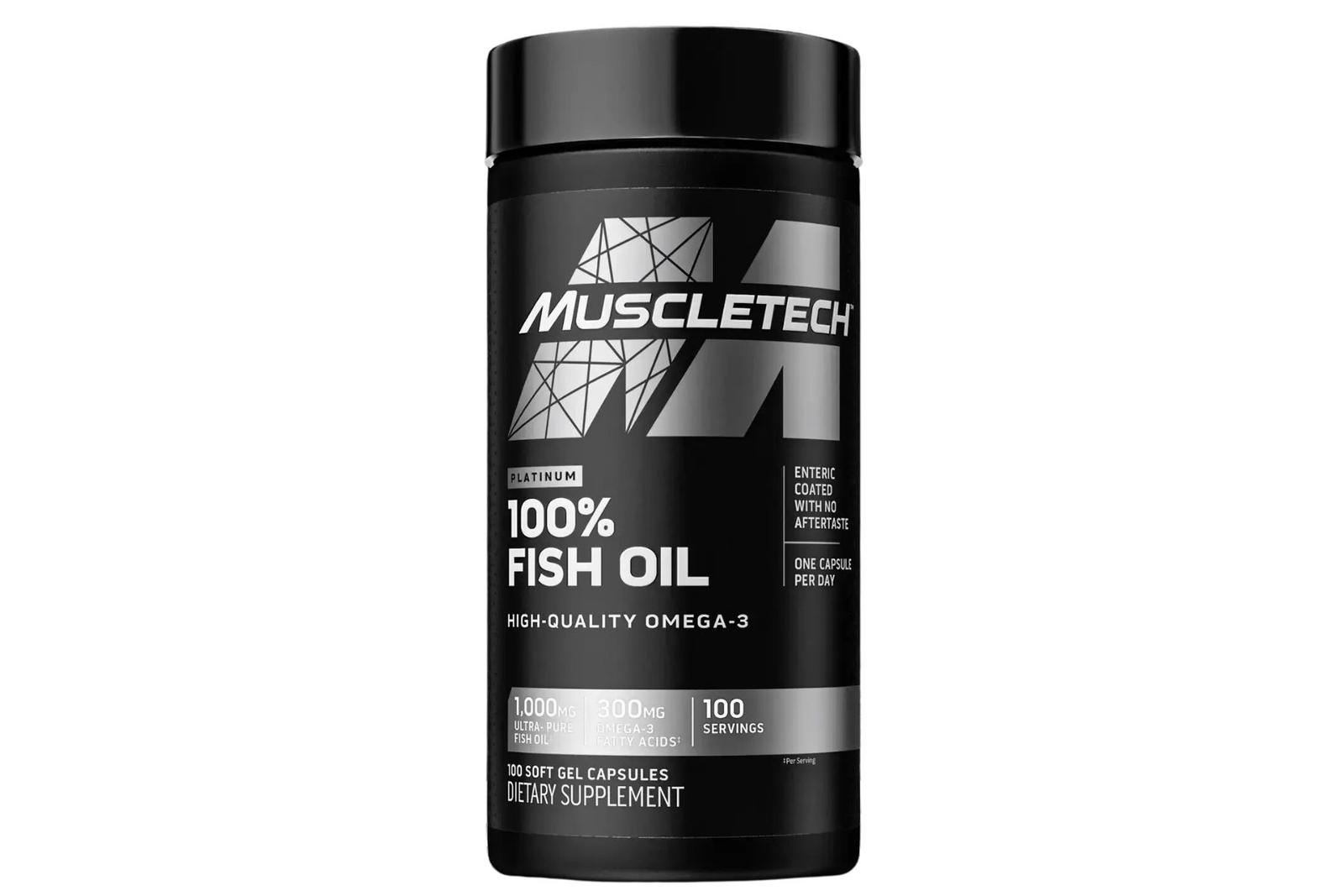 MuscleTech Platinum 100% Omega Fish Oil