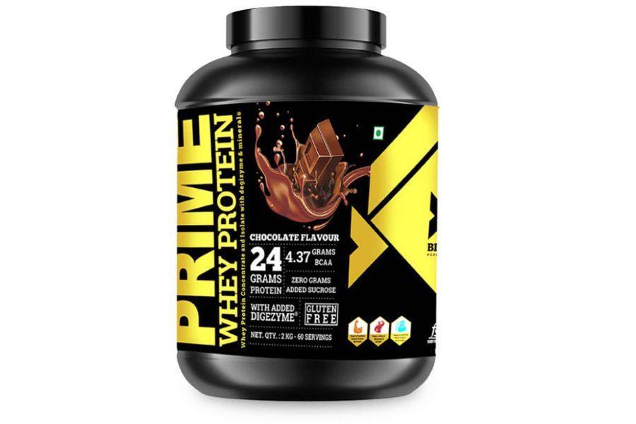 Big Flex Prime Whey Protein (Chocolate) - Get Shaker Free