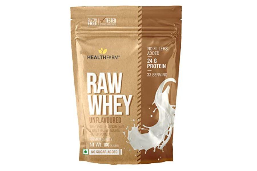 Healthfarm Raw Whey (Unflavoured) 1kg