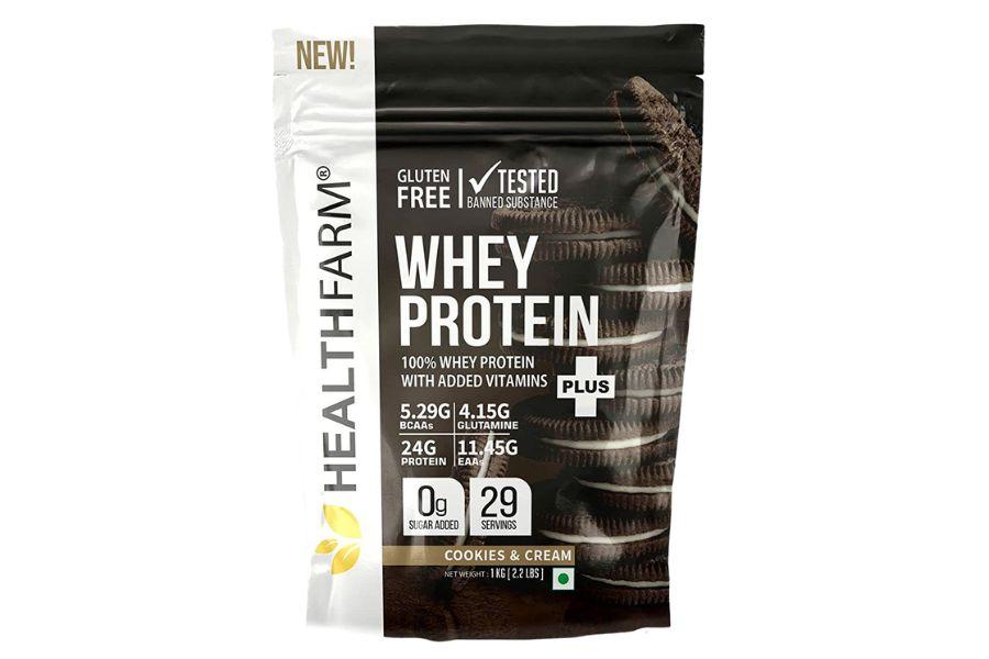 Healthfarm Whey Protein Plus (Cookies and Cream) 2kg