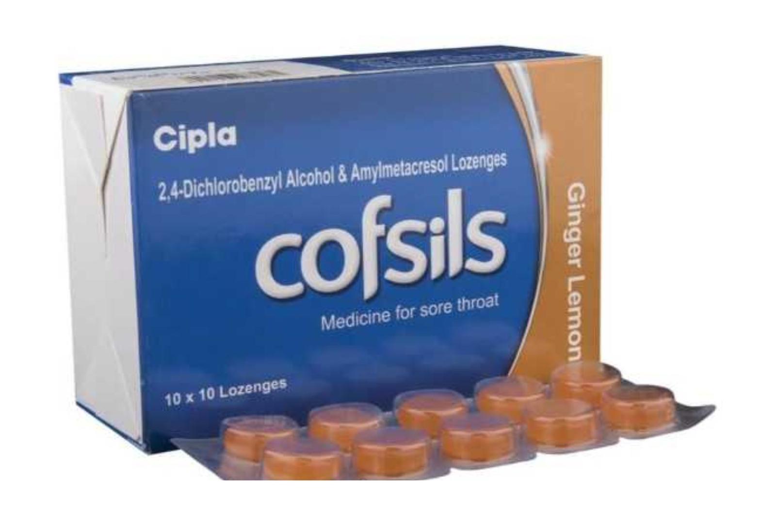 COFSILS GINGER LEMON LOZENGES