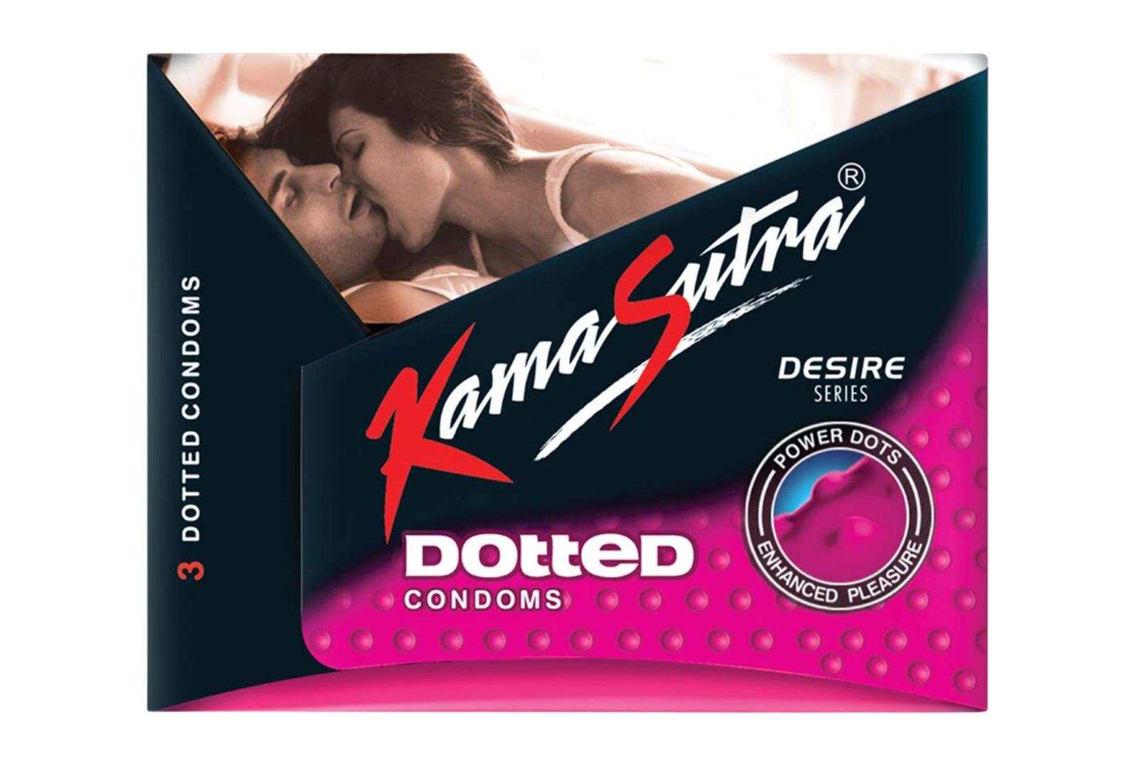 KAMASUTRA DOTTED CONDOMS
