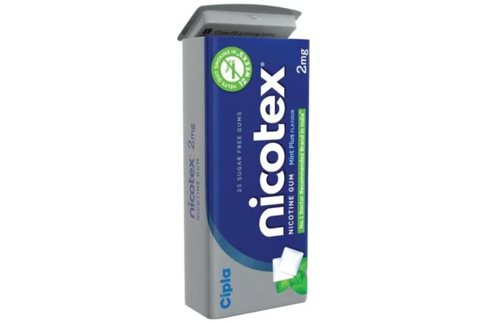 NICOTEX -2MG (MINT PLUS) TIN