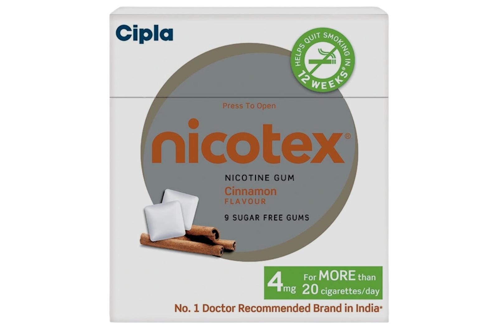 NICOTEX -4MG (CINNAMON)