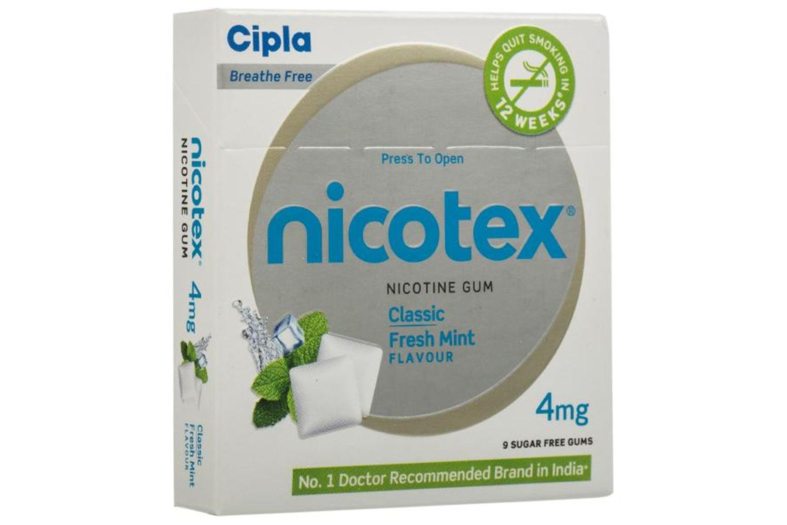 NICOTEX -4MG (CLASSIC FRESHMIN)