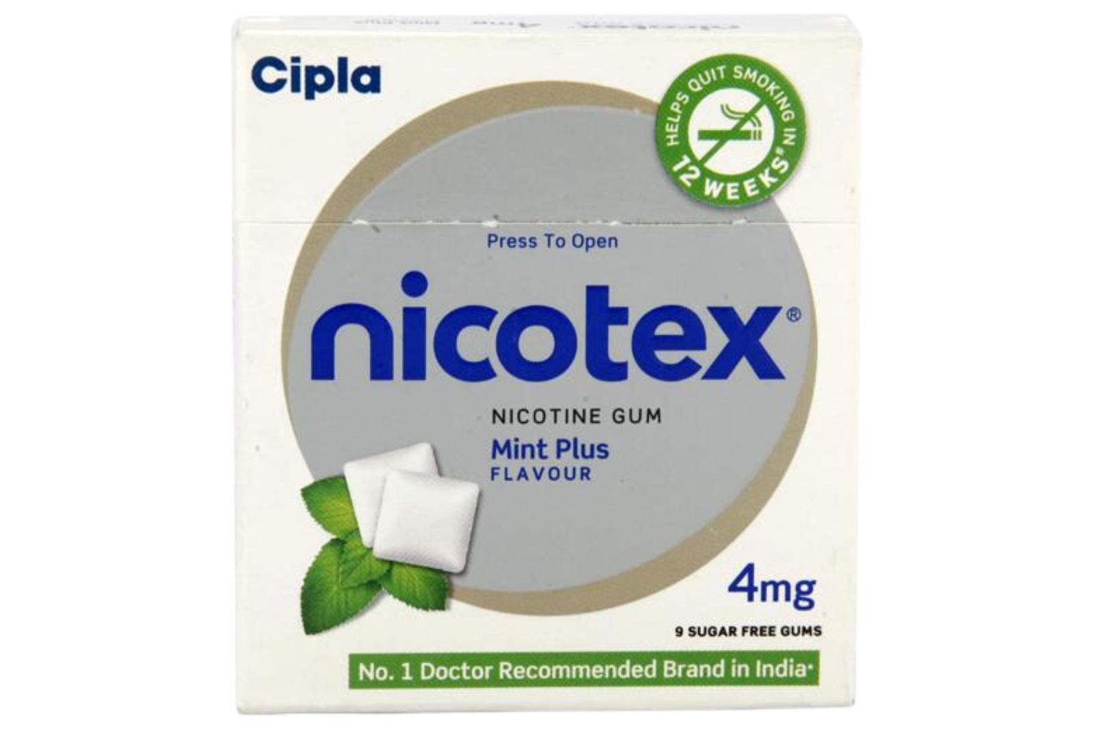 NICOTEX -4MG MINT PLUS (PROMO)