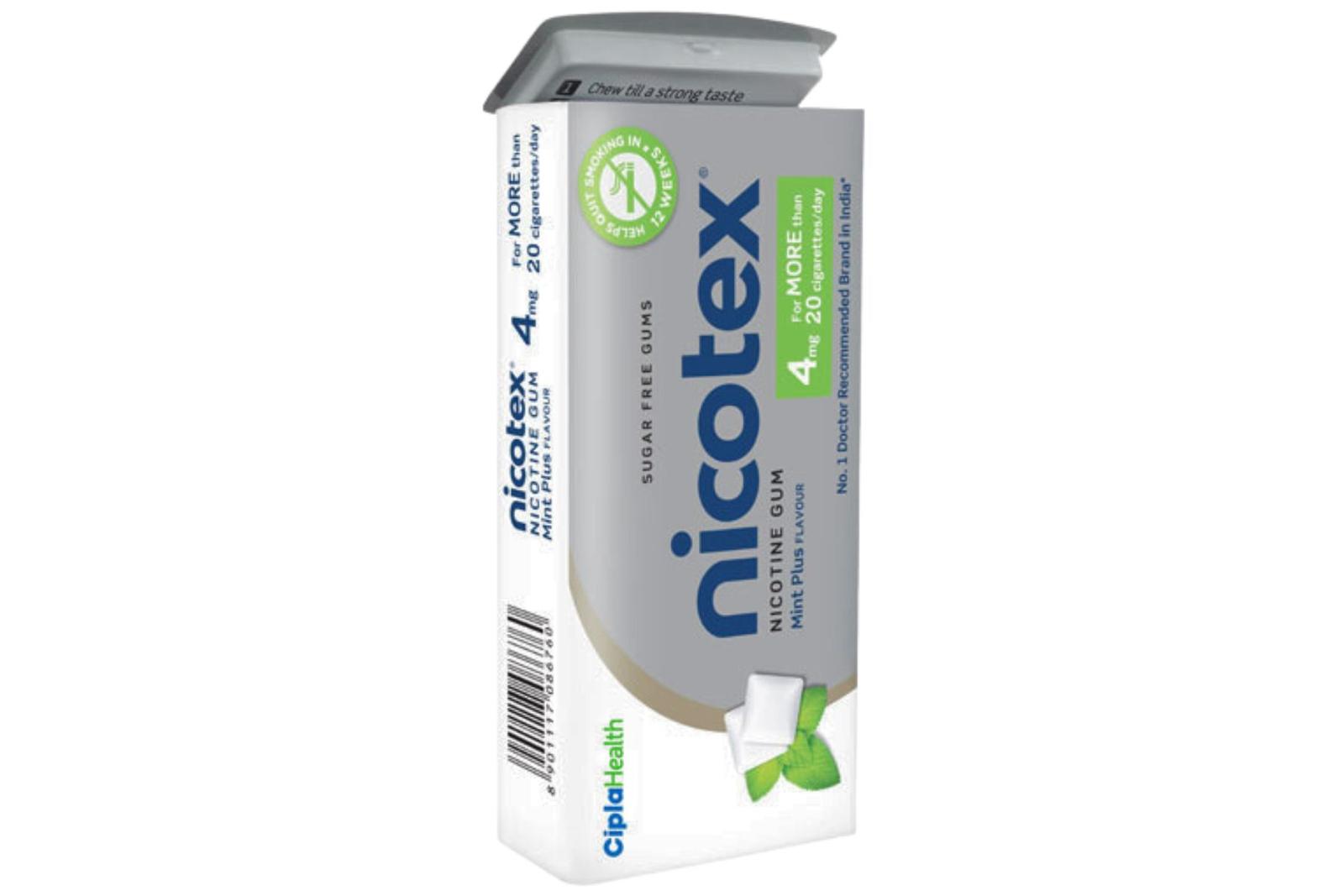 NICOTEX -4MG (MINT PLUS) TIN