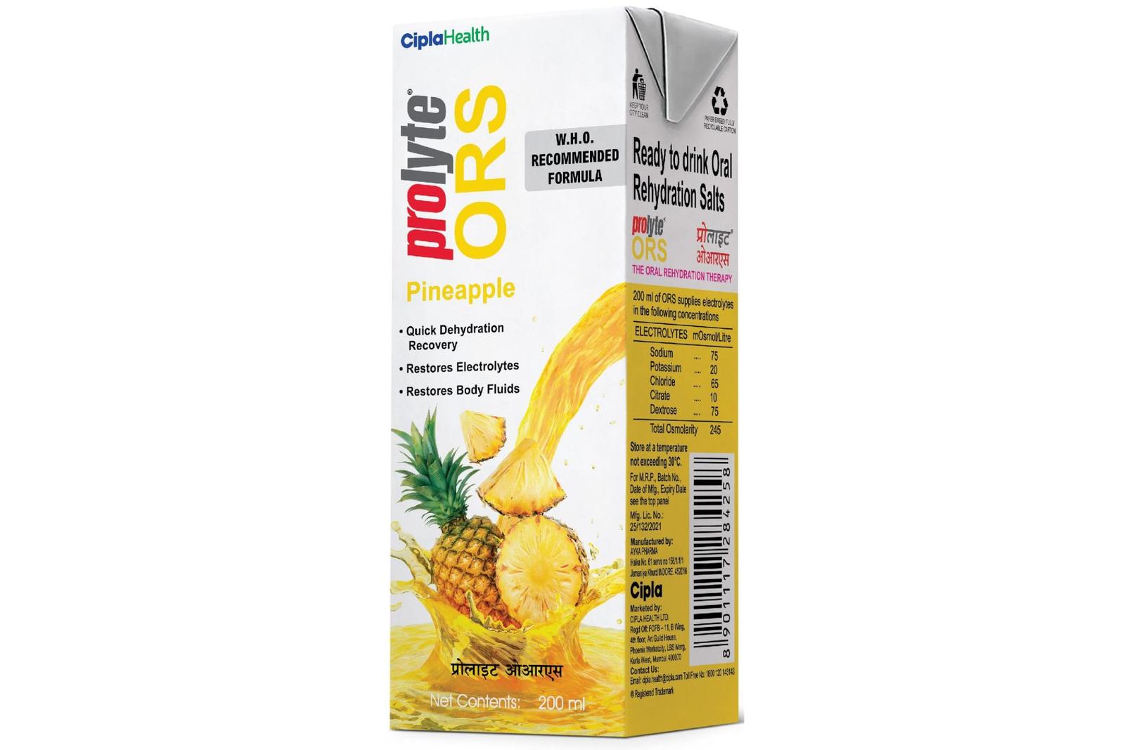 ORS PROLYTE PINEAPPLE