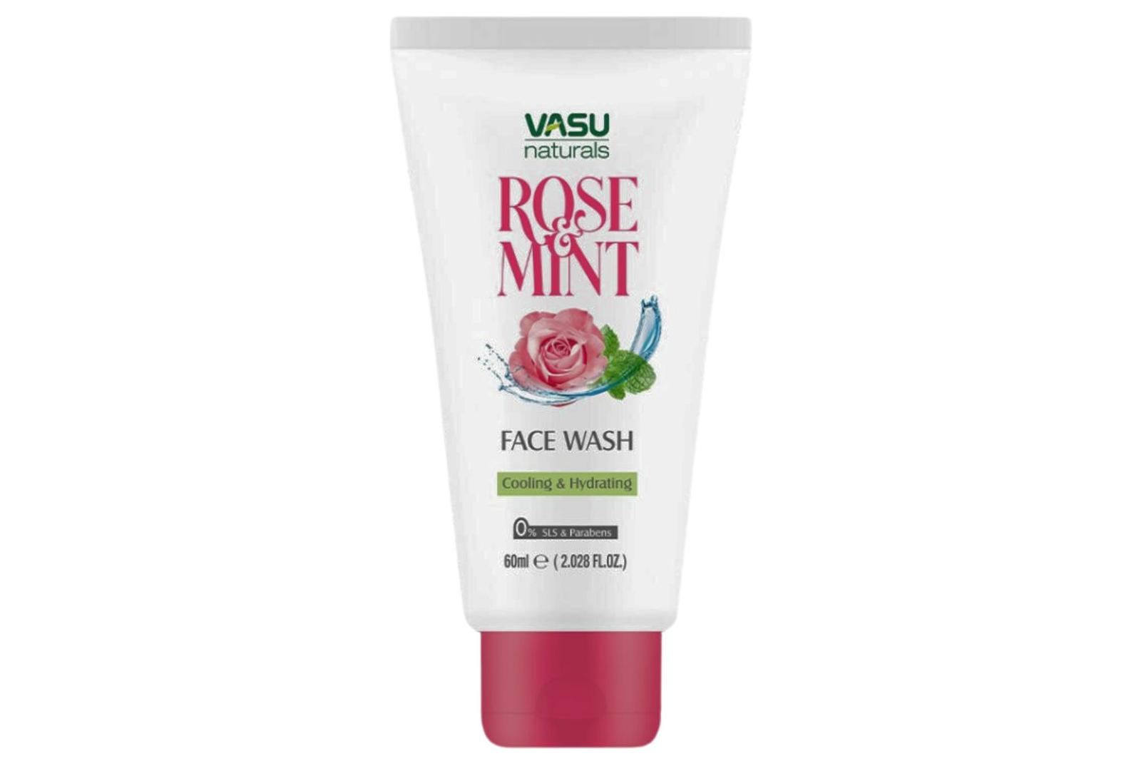 VASU ROSE & MINT FACE WASH