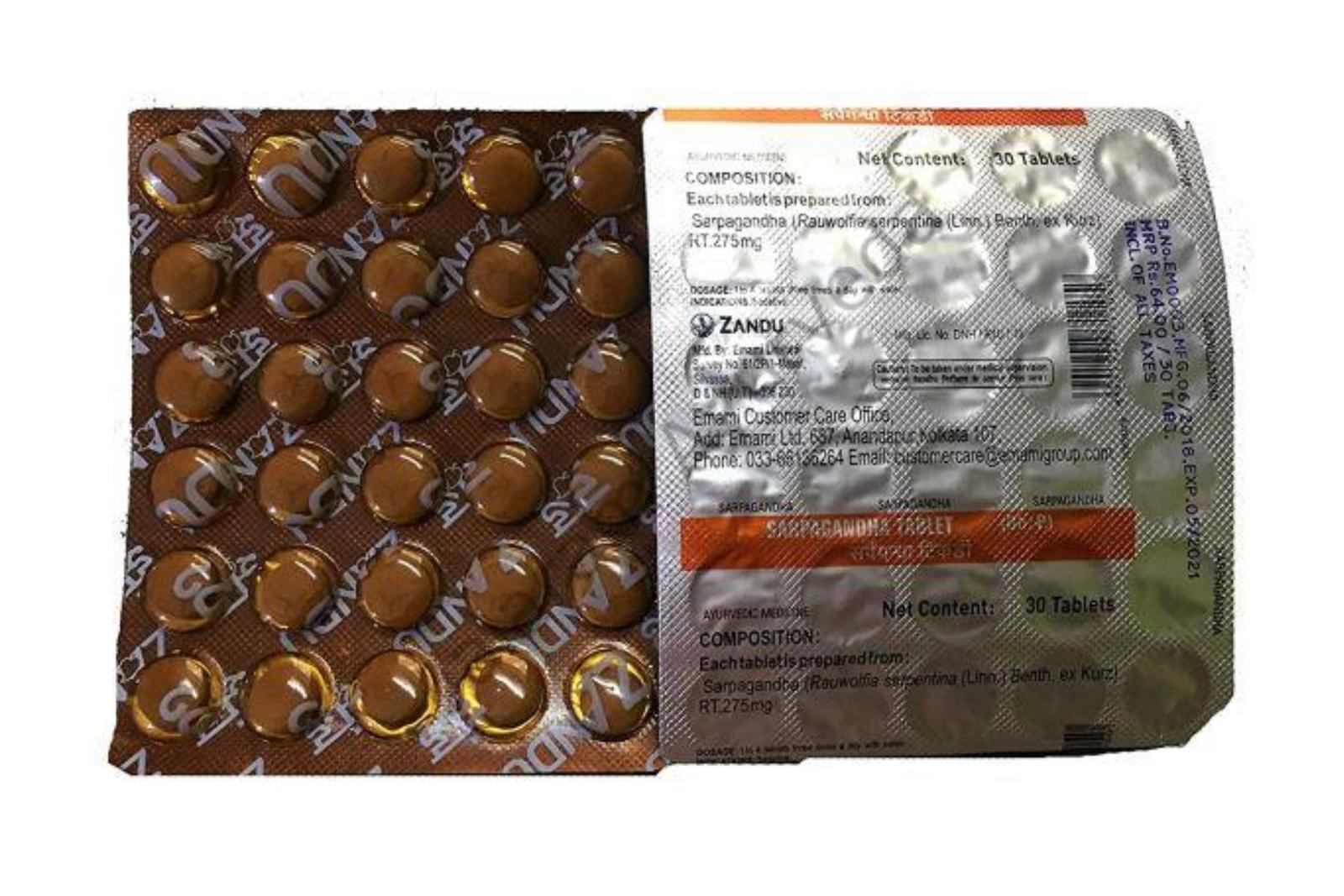 Z. SARPAGANDHA TAB
