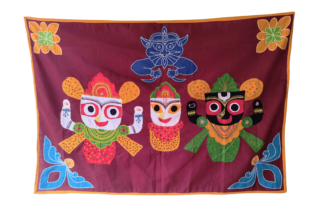 Applique Jagannath Art