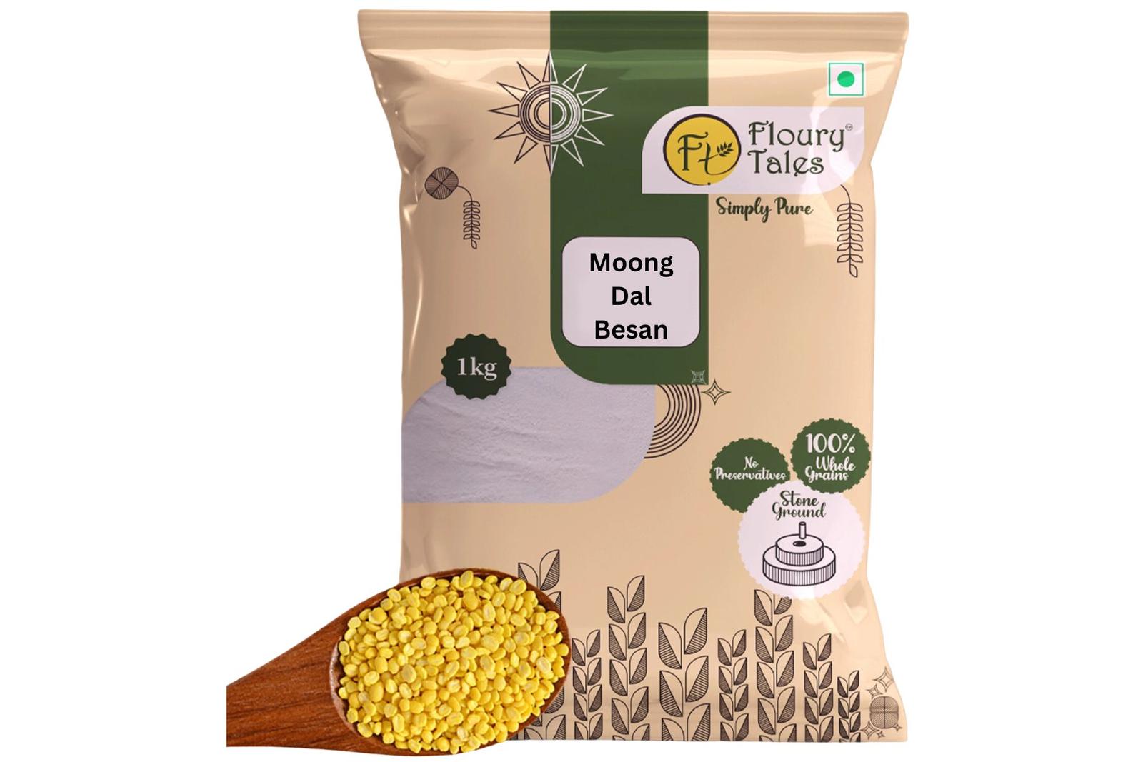 Yellow Moong Dal Besan