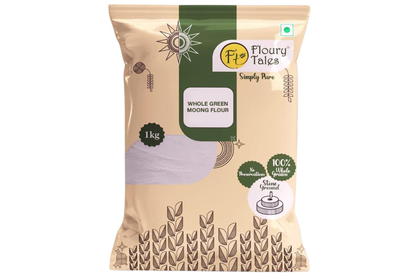 Whole Green Moong Flour