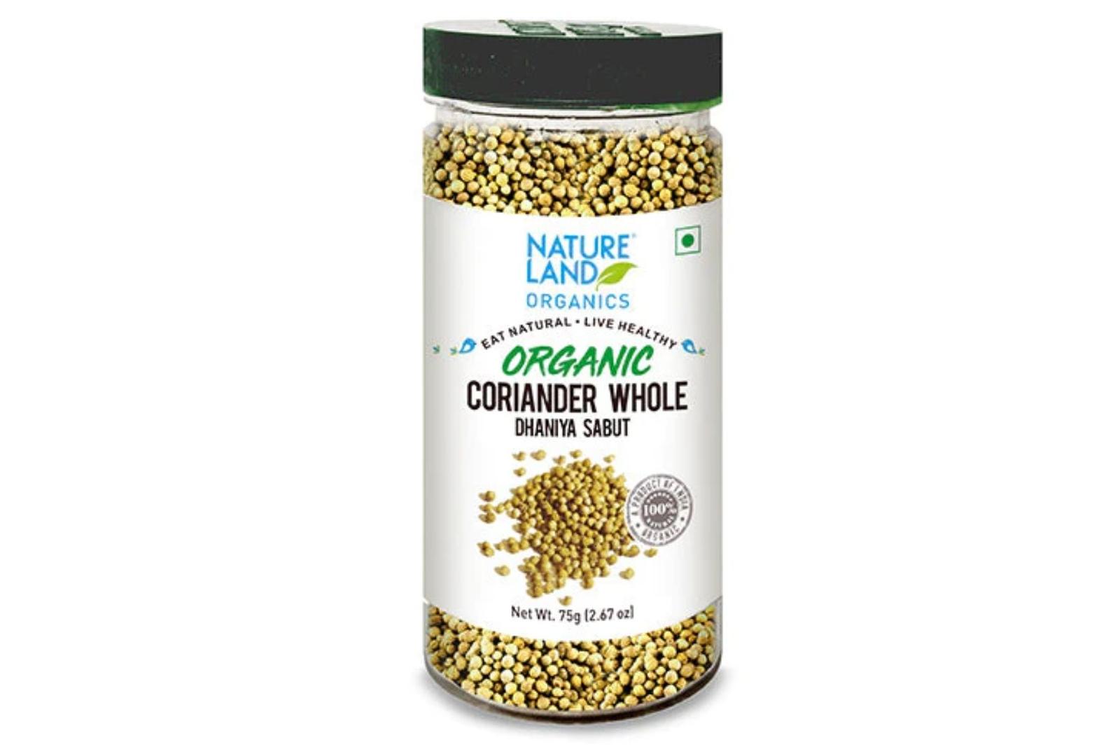 Natureland Organics Coriander Whole