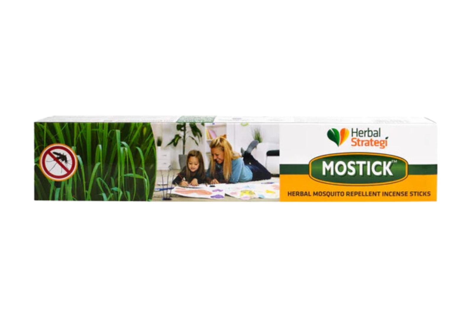 Herbal Strategi Mostick Mosquito Repelleny Incense Sticks