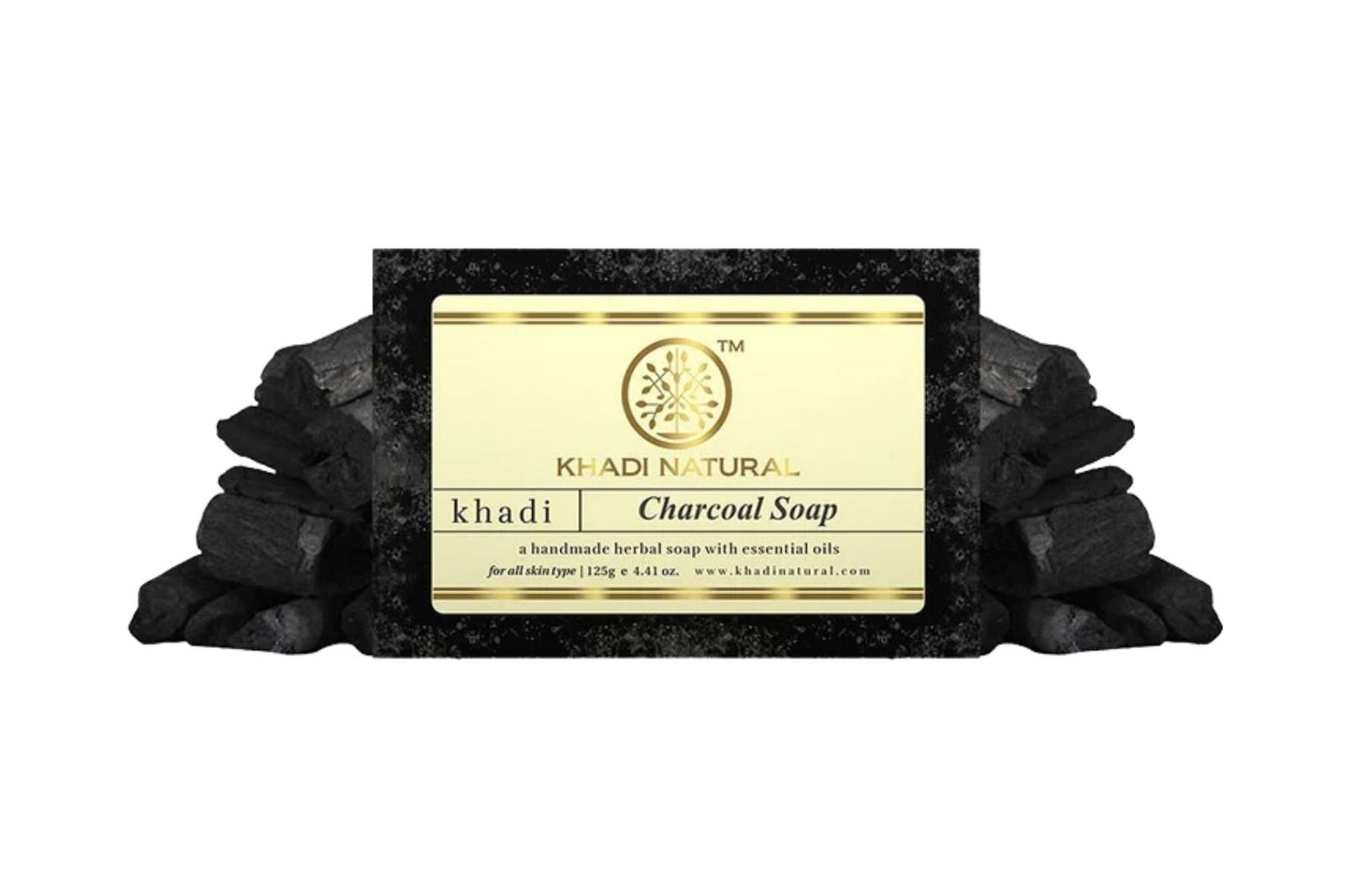 Khadi Natural Charcoal Soap